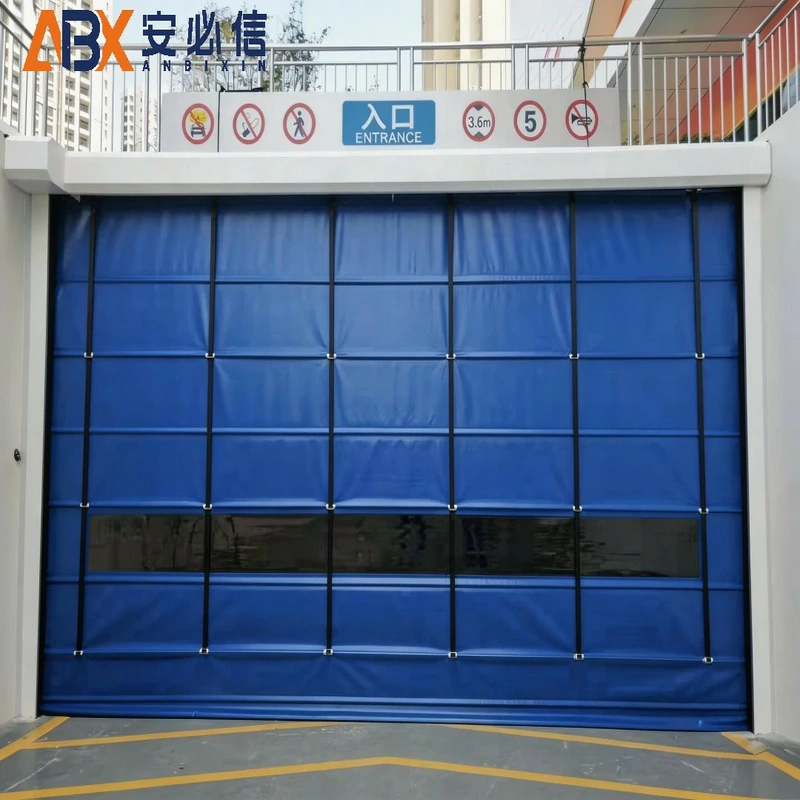 青岛市软帘堆积门